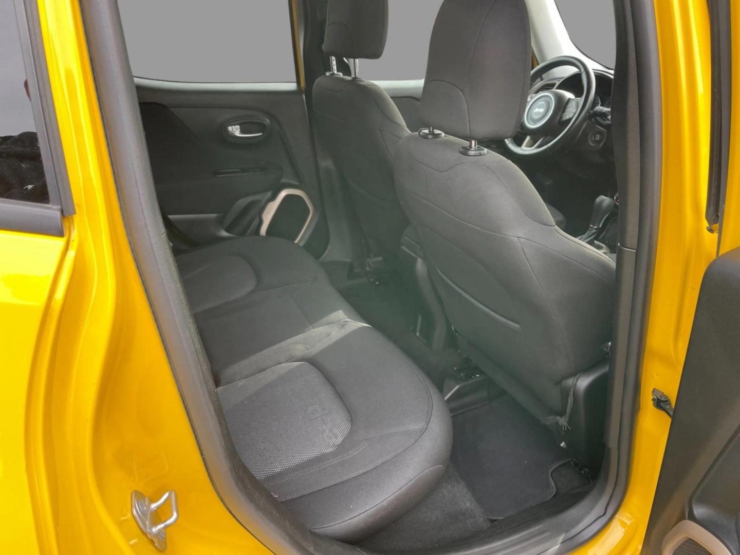 2017 Yellow /Black Jeep Renegade Latitude FWD (ZACCJABBXHP) with an 2.4L I4 DOHC 16V engine, 9-Speed Automatic transmission, located at 11115 Chardon Rd. , Chardon, OH, 44024, (440) 214-9705, 41.580246, -81.241943 - Photo#21